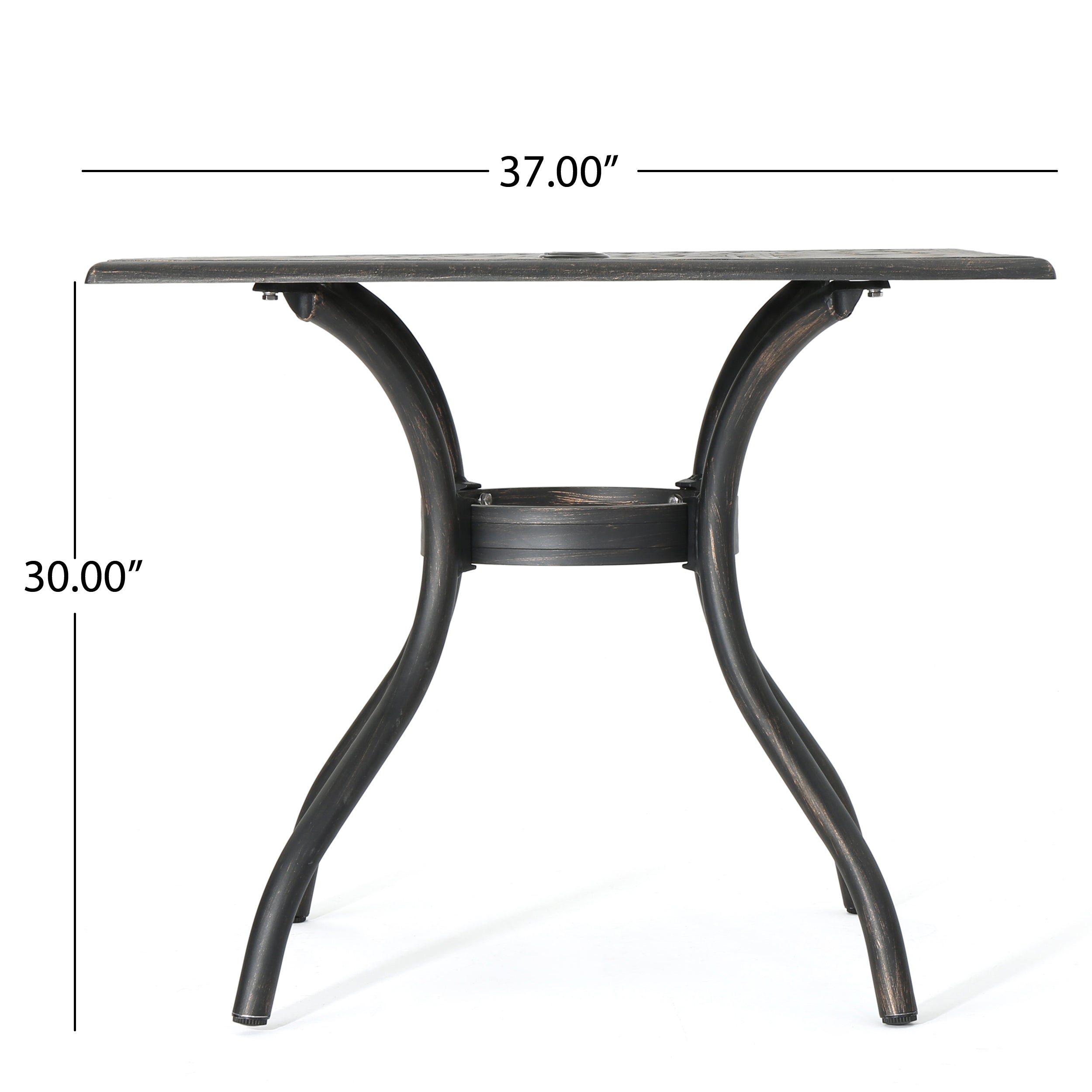 Austin 37" Square Table