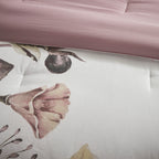 8 Piece Cotton Printed Comforter Set