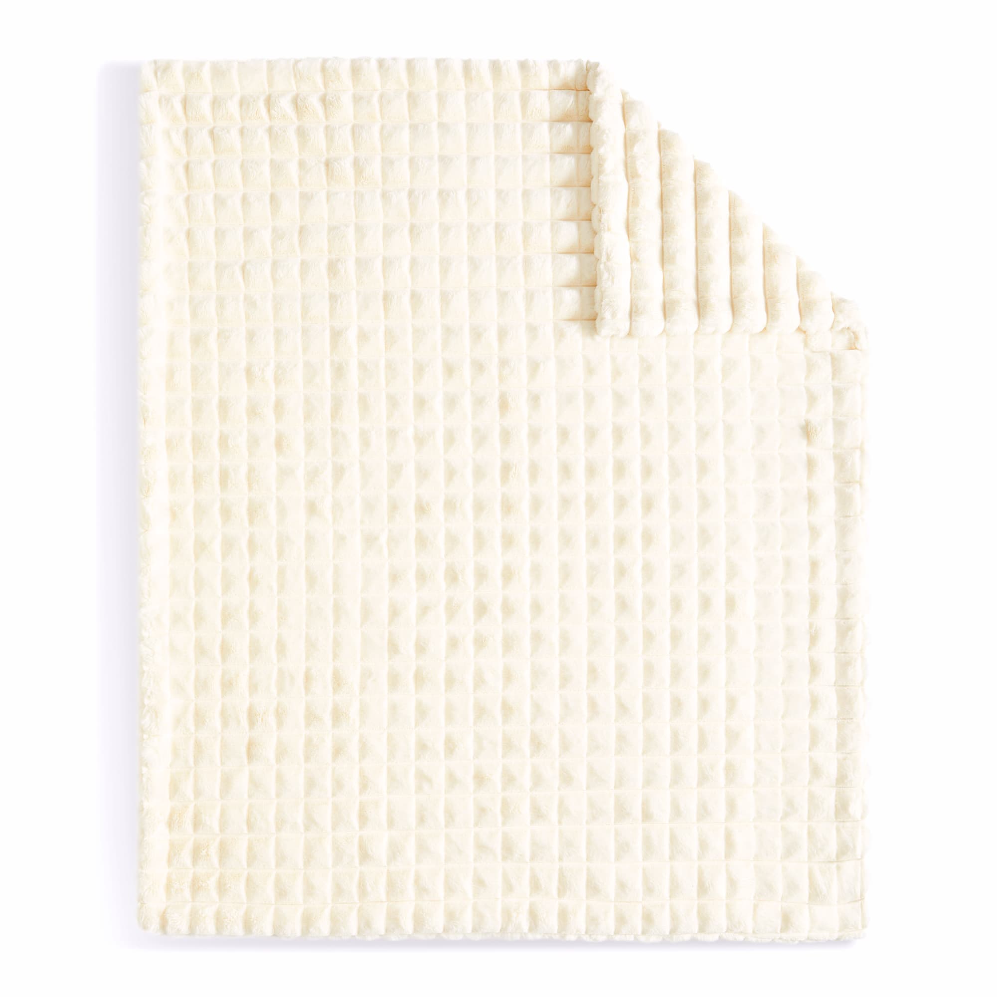 Pyramid Grid Throw Blanket