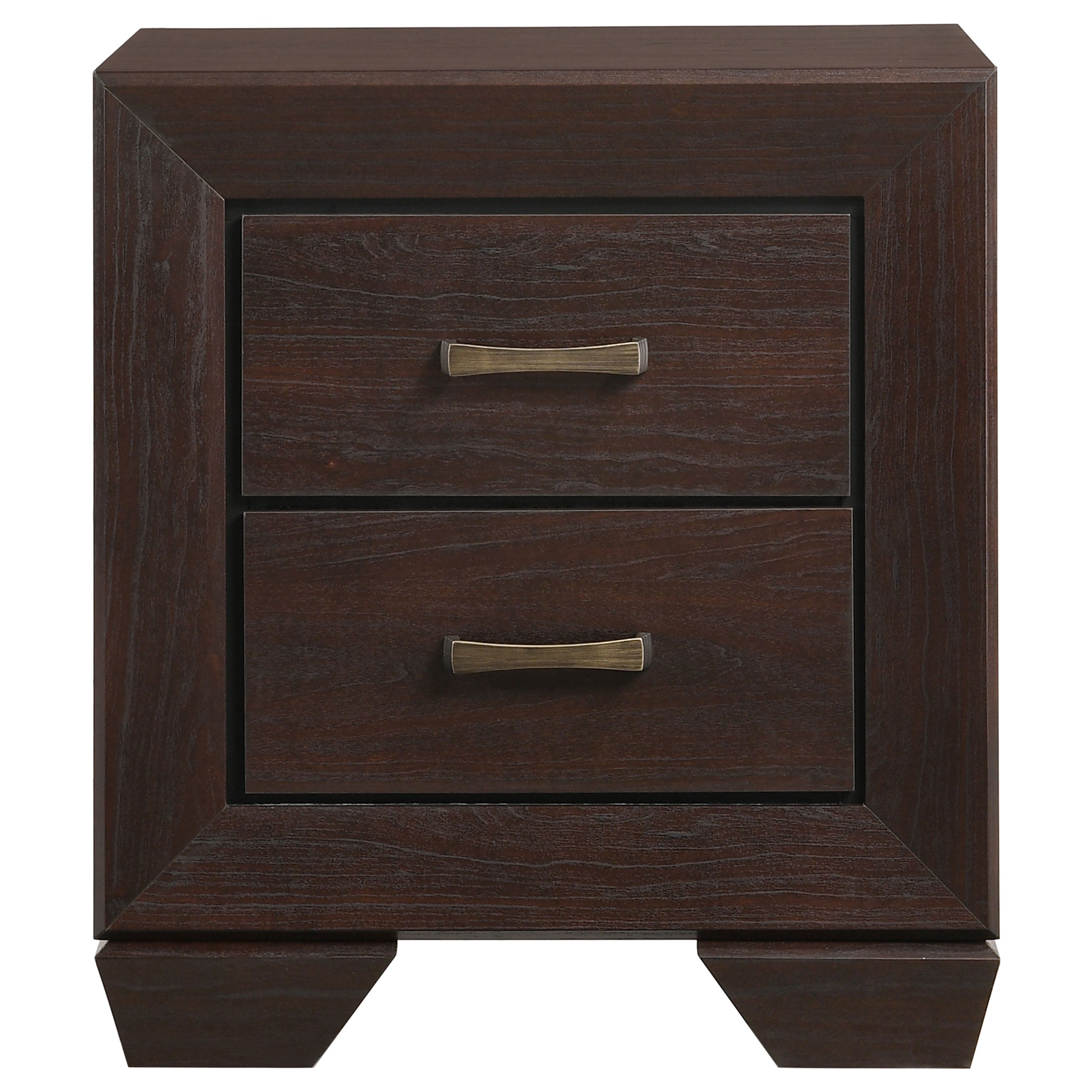 Oatfield Dark Cocoa 4-Piece Eastern King Bedroom Set