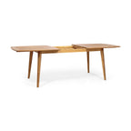 Outdoor Acacia Wood Expandable Dining Table in Teak