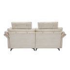 Modern Corduroy Upholstered Sectional Sofa