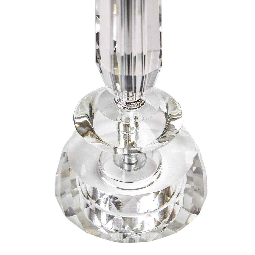 Karat 25.5" Contemporary Crystal Table Lamp