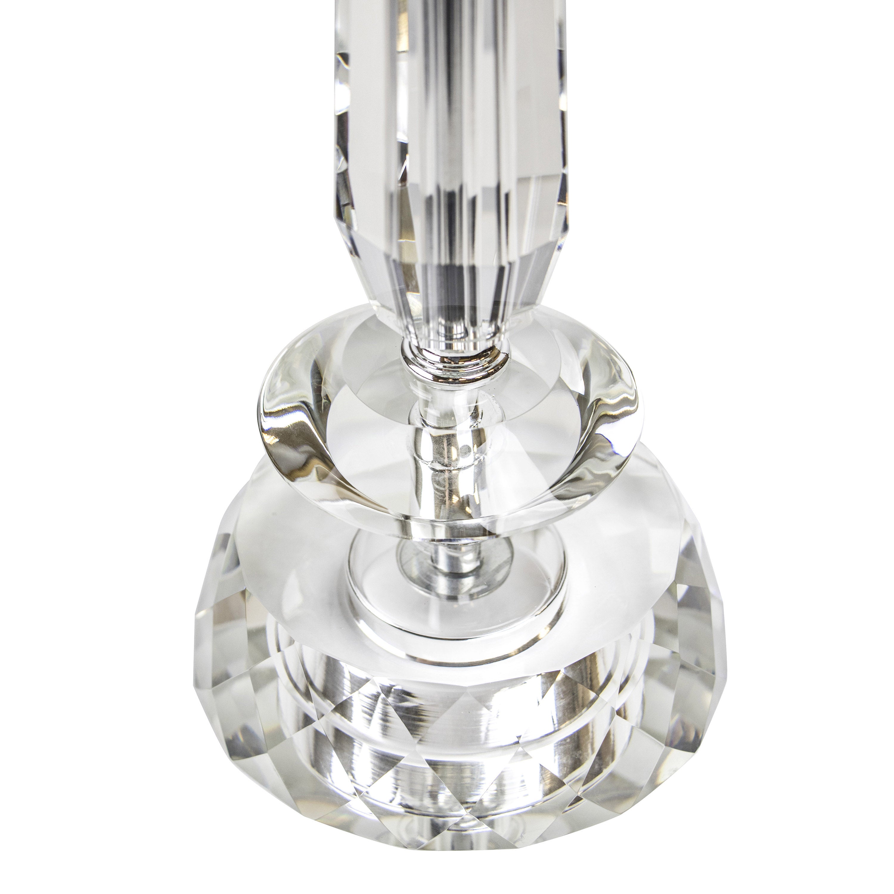 Karat 25.5" Contemporary Crystal Table Lamp