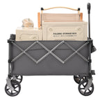 Portable 400L Collapsible Wagon - Folding Cart for All Occasions