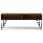 Hunter 48 Inch Wide Solid Wood Lift Top Coffee Table