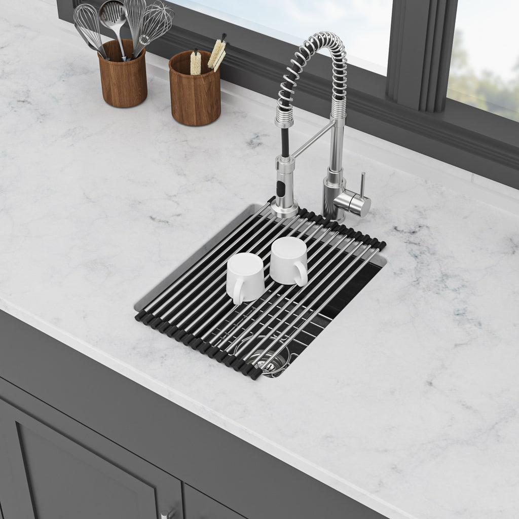 Quartz Kitchen Sink 14.82" x 17.55" x 8.38"