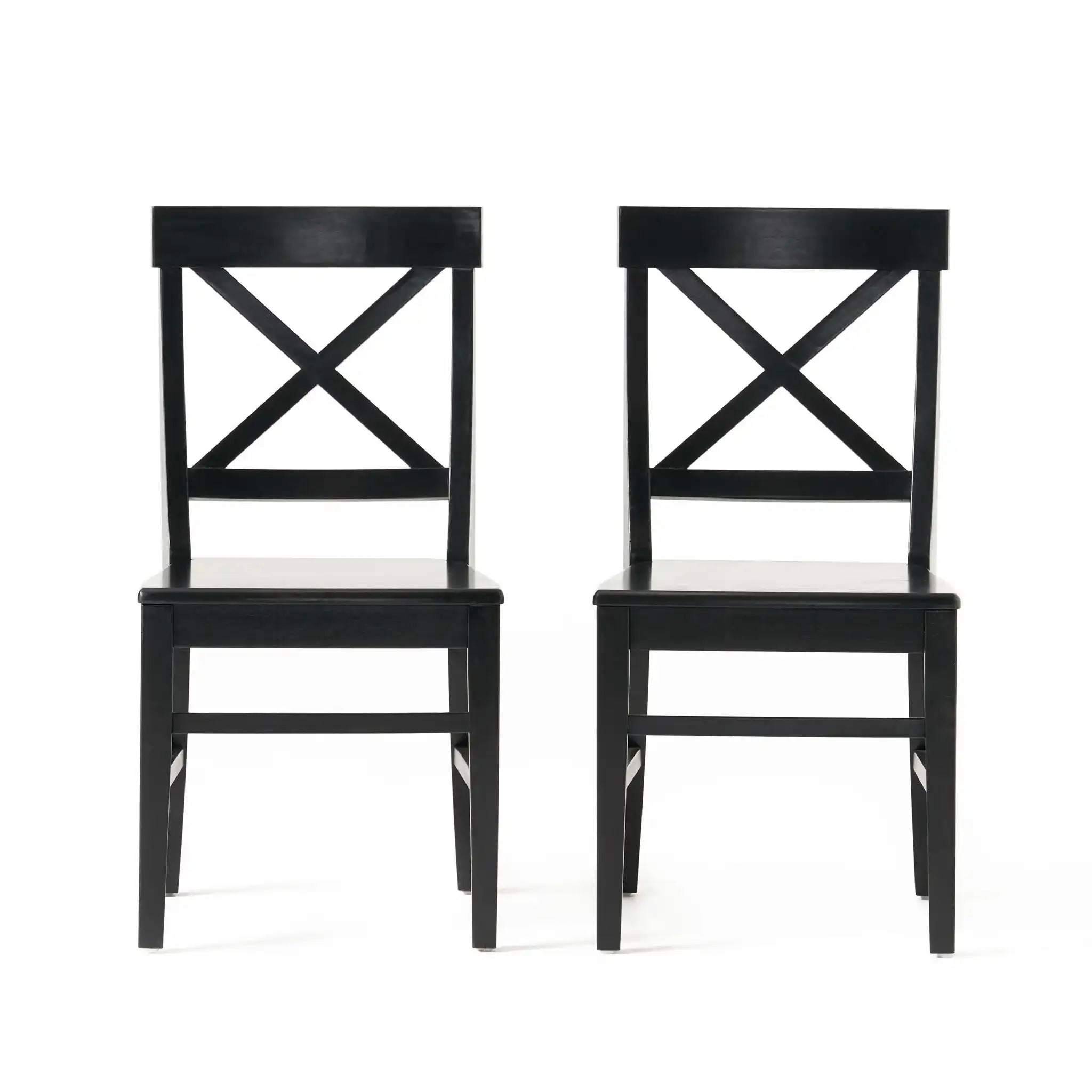Plethora Dining Chair With X-Shaped Back (Set of 2)