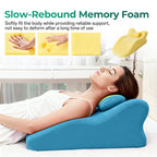 Ergonomic Spinal Posture Support & Multi-Functional Bed Pillow