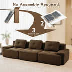 Modular Deep-Seat Sofa Set