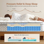Full Size 12 Inch Hybrid Mattress