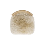 Arden 27.5 Genuine Fur Counter Height Bar Stool