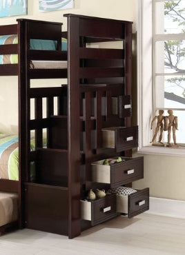 Allentown Twin Bunk Bed with Trundle and Storage