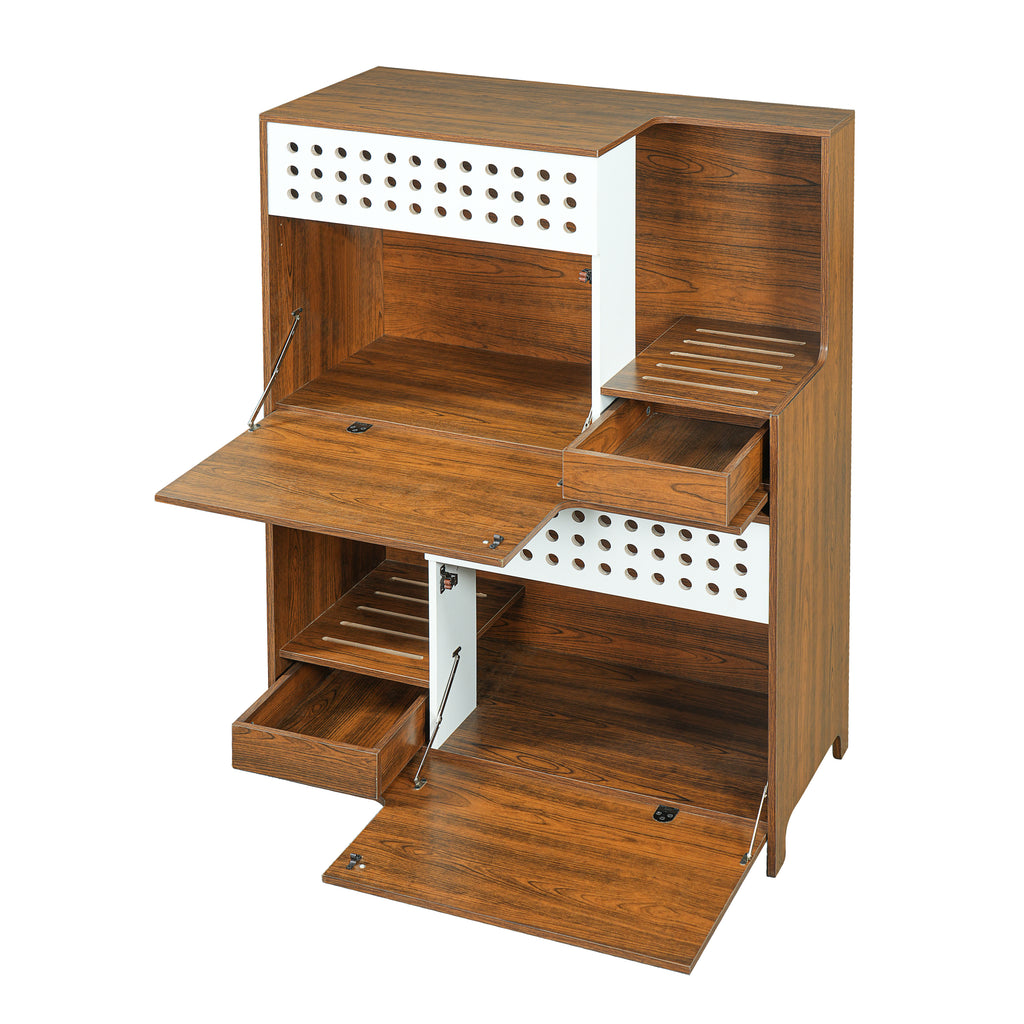 Modern 2 IN 1 Cat Furniture - Cat Litter Box Enclosure