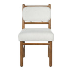 Fabric Upholstered Dining Chairs - Modern Armless Side Chairs