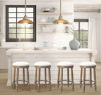 AGODY Bar Stools Set of 2, 26" Counter Height