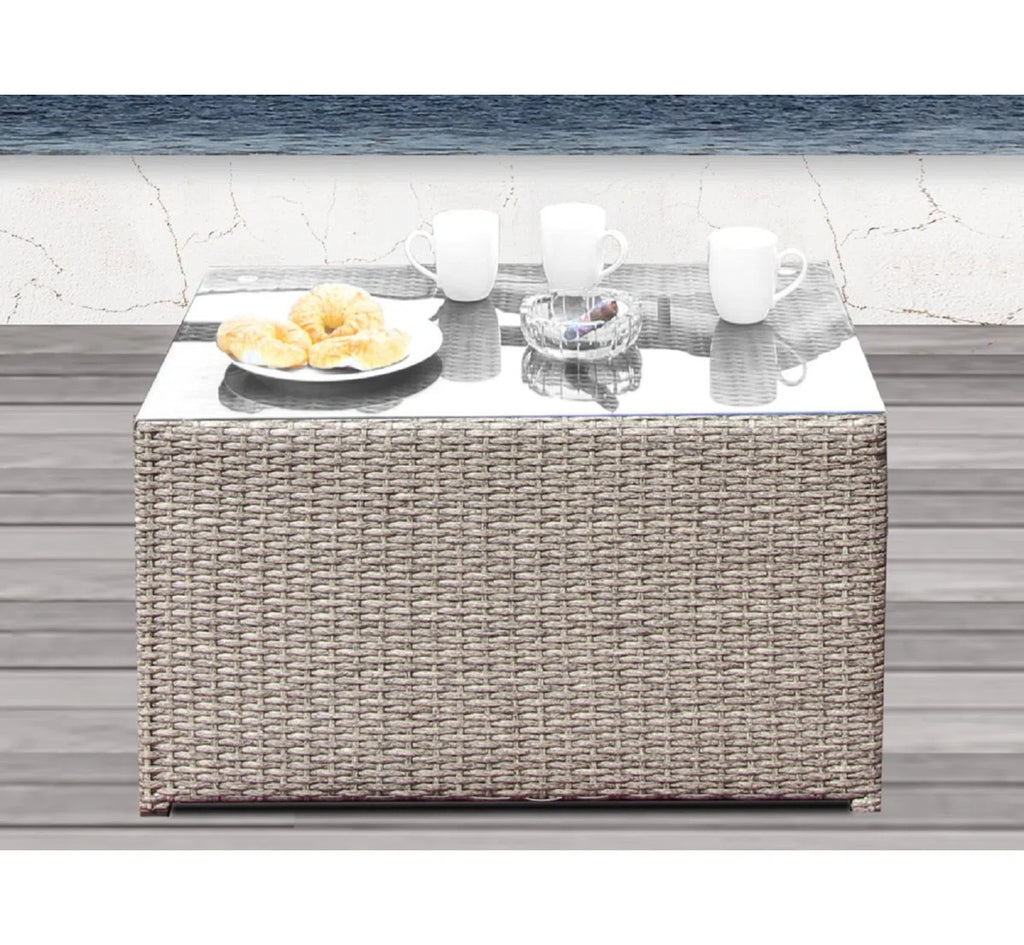 4-Person Patio Seating Set with Cushions