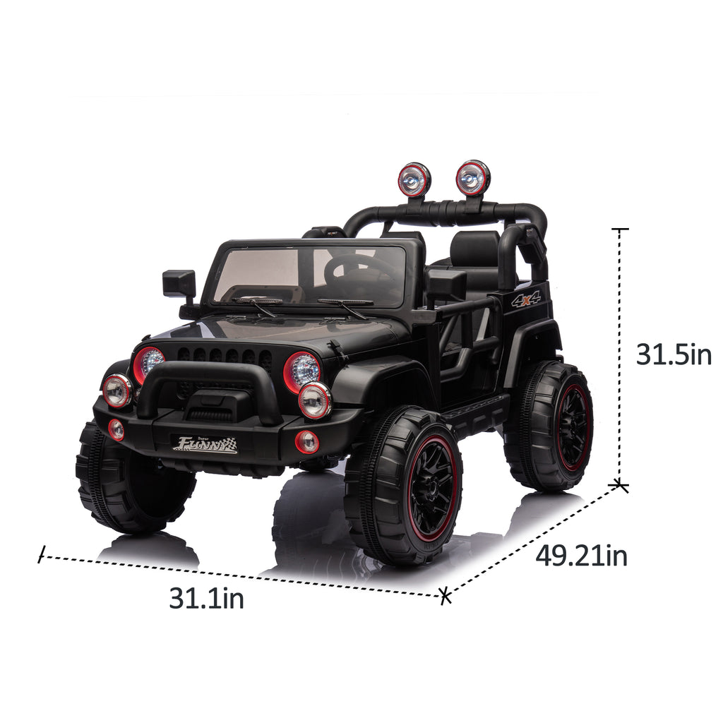 24V Kids Ride On Electric Car with Parental Control