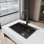 Stainless Steel Kitchen Sink - 27"x19" Single Bowl