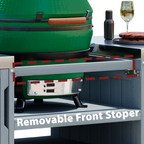 K&K 66.5" Outdoor Kitchen Island for Big