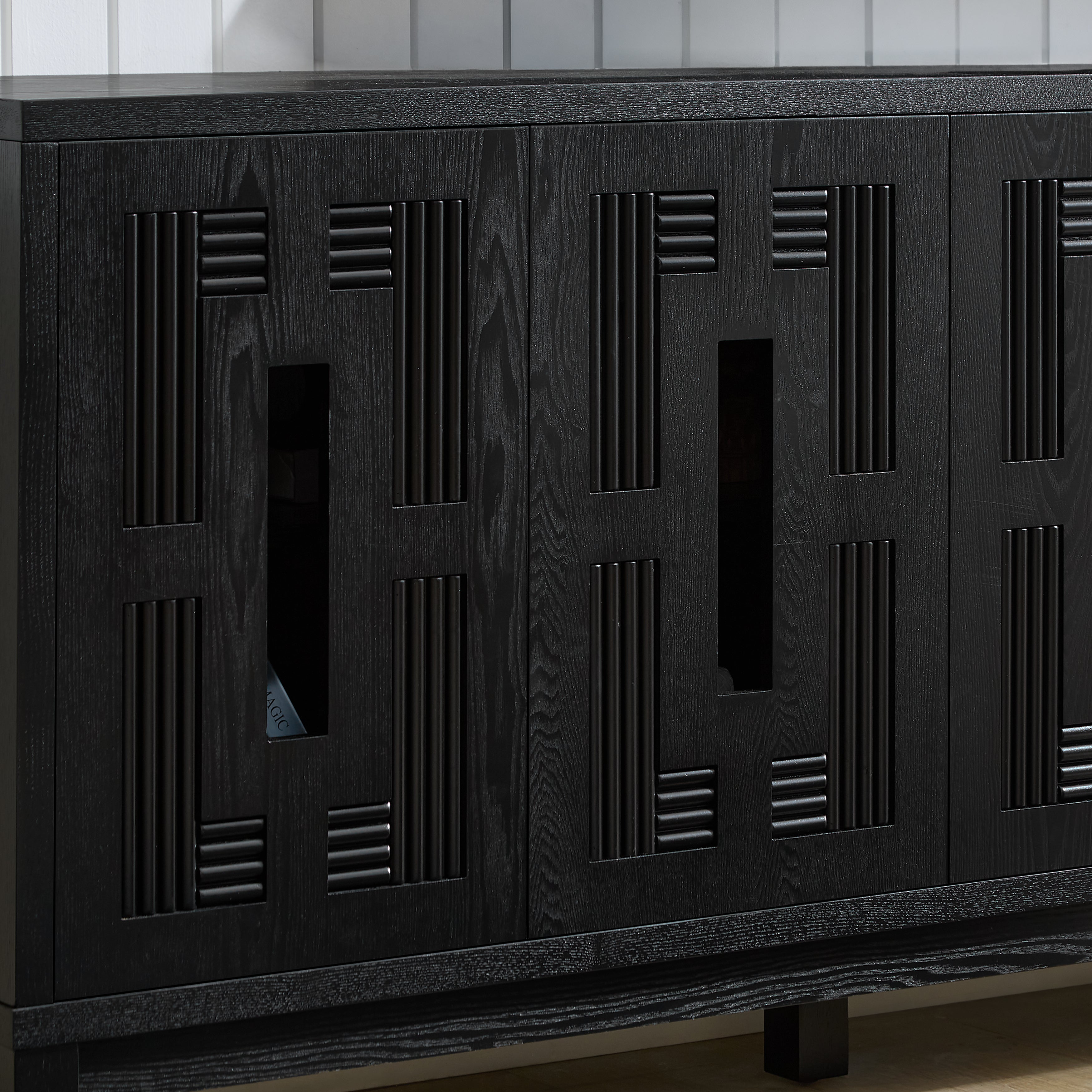 60.7" Mid Century Modern Sideboard Buffet Cabinet
