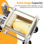 French Fry Cutter - Stainless Steel Potato Slicer