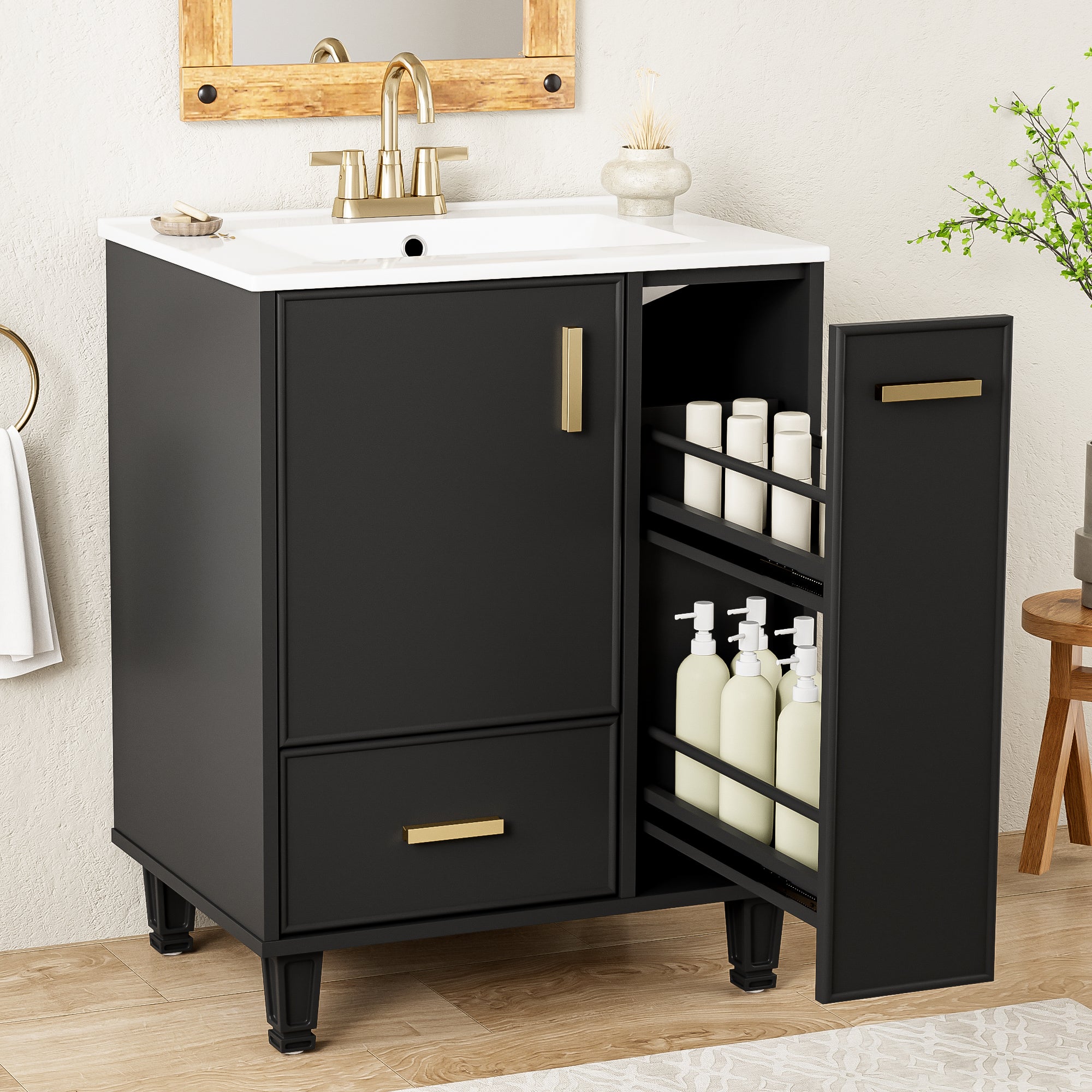 24" Bathroom Vanity with Sink