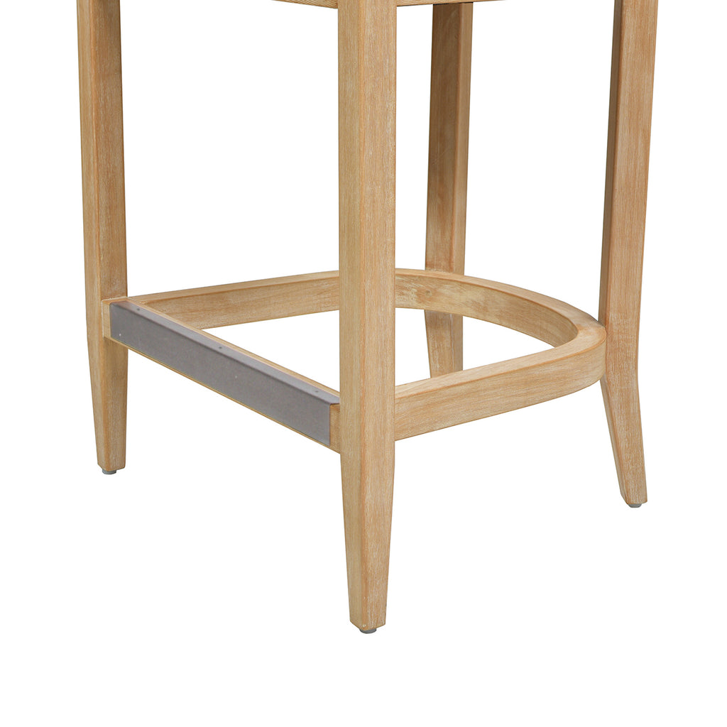 Americana Mid-Century Modern 26" Cane Back Counter Stool