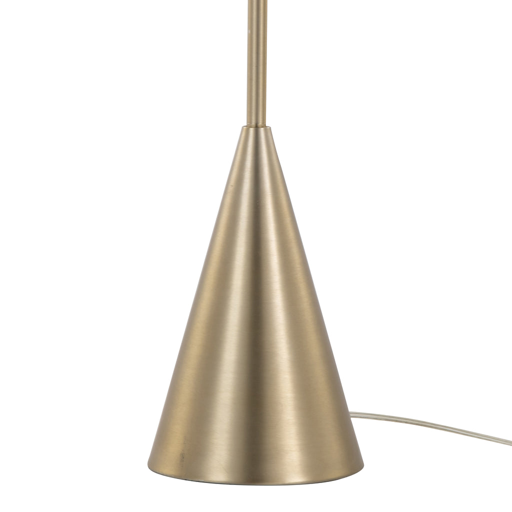 64" Contemporary Metal Floor Lamp