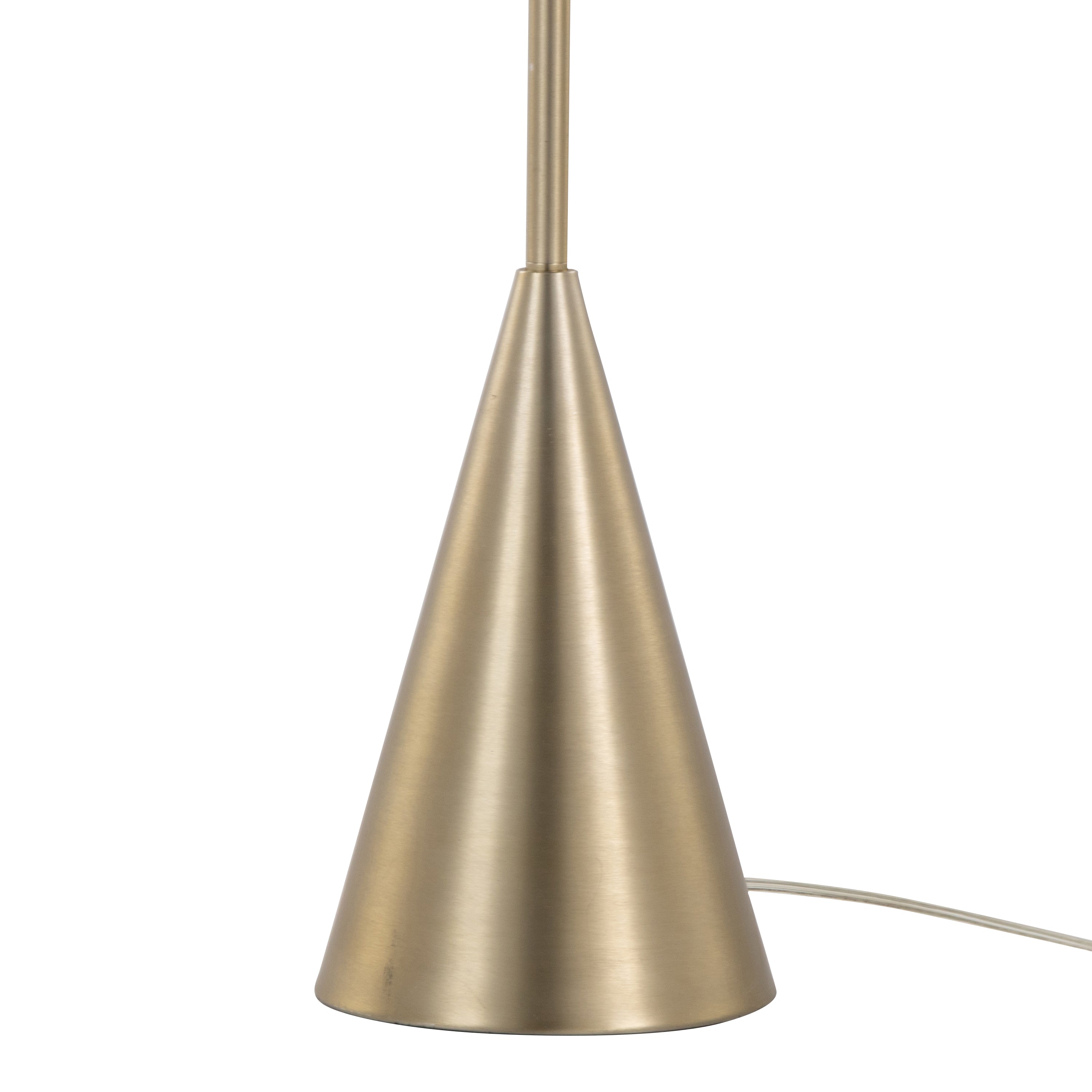 64" Contemporary Metal Floor Lamp
