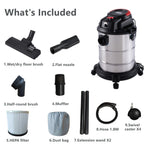 Wet Dry Vac - 8 Gallon, 6 Peak HP 3-in-1 Shop Vacuum