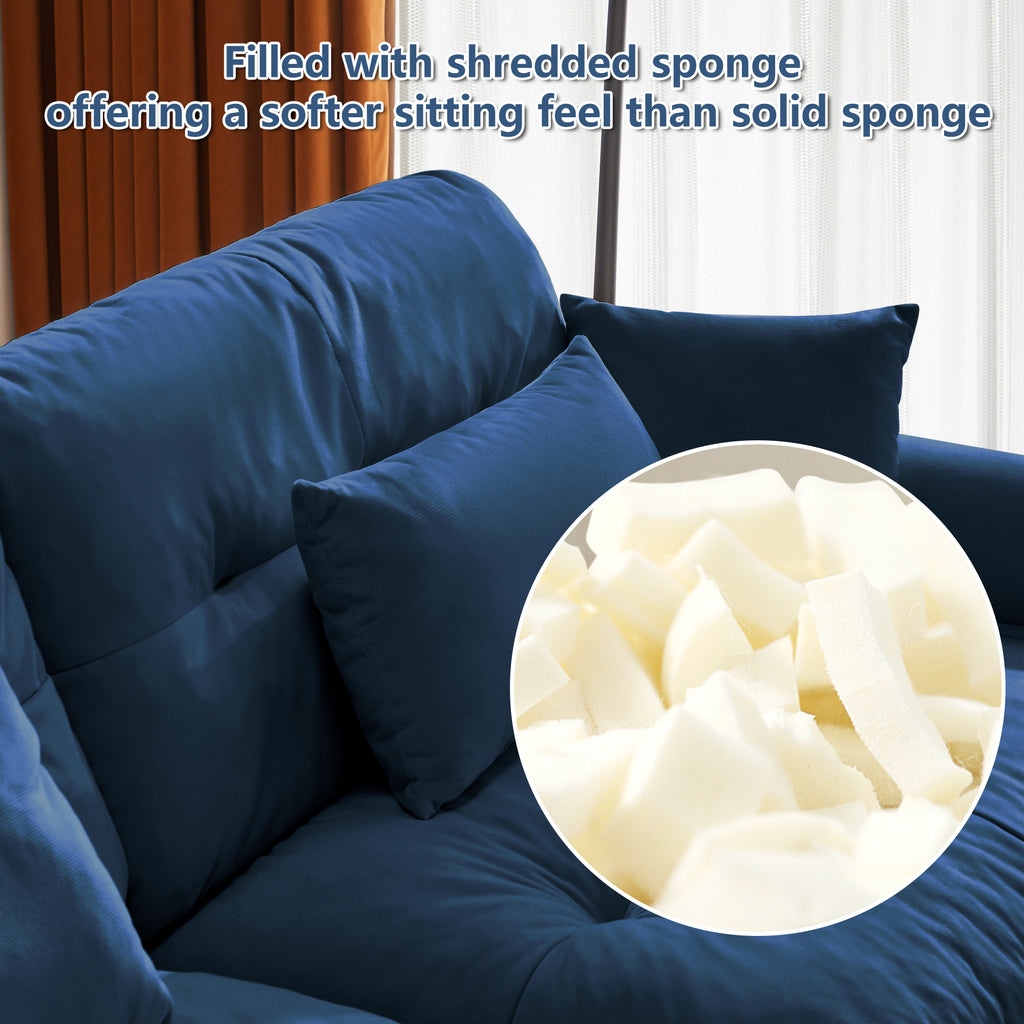 L Shaped Sectional Cloud Sofa
