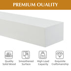 60" Paulownia Fireplace Mantel