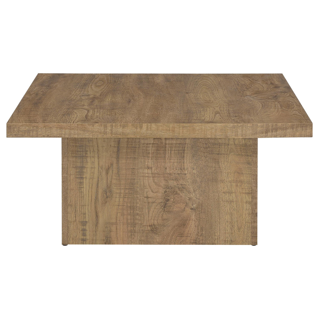 Exeter Mango Square 3-Piece Coffee Table Set
