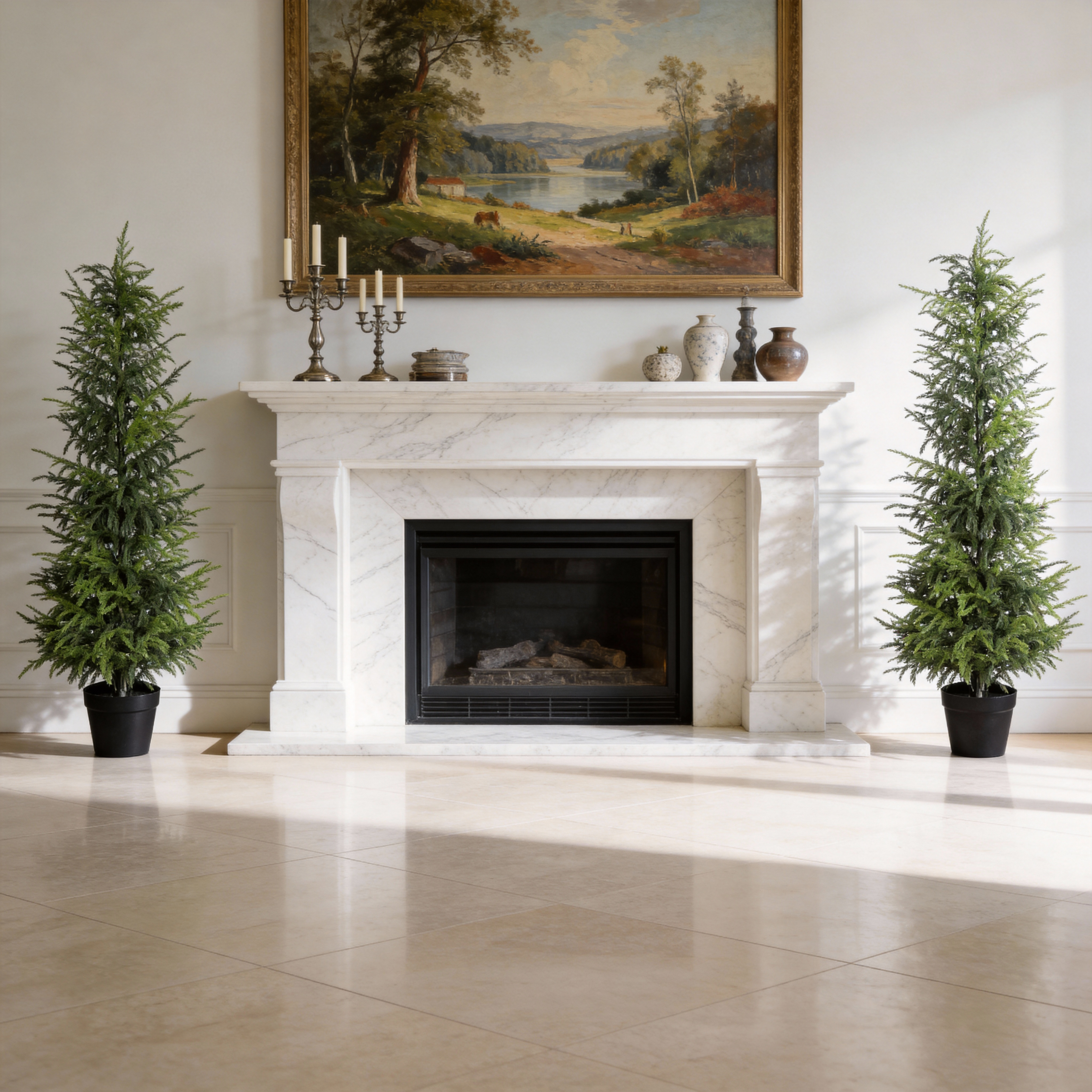 5' Artificial Real Touch Pine Tree