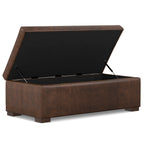 Gabbie 48 Inch Wide Rectangular Storage Ottoman