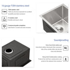 15 Inch Undermount Sink - Stainless Steel Kitchen Sink