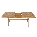 Acacia Wood Outdoor Dining Table