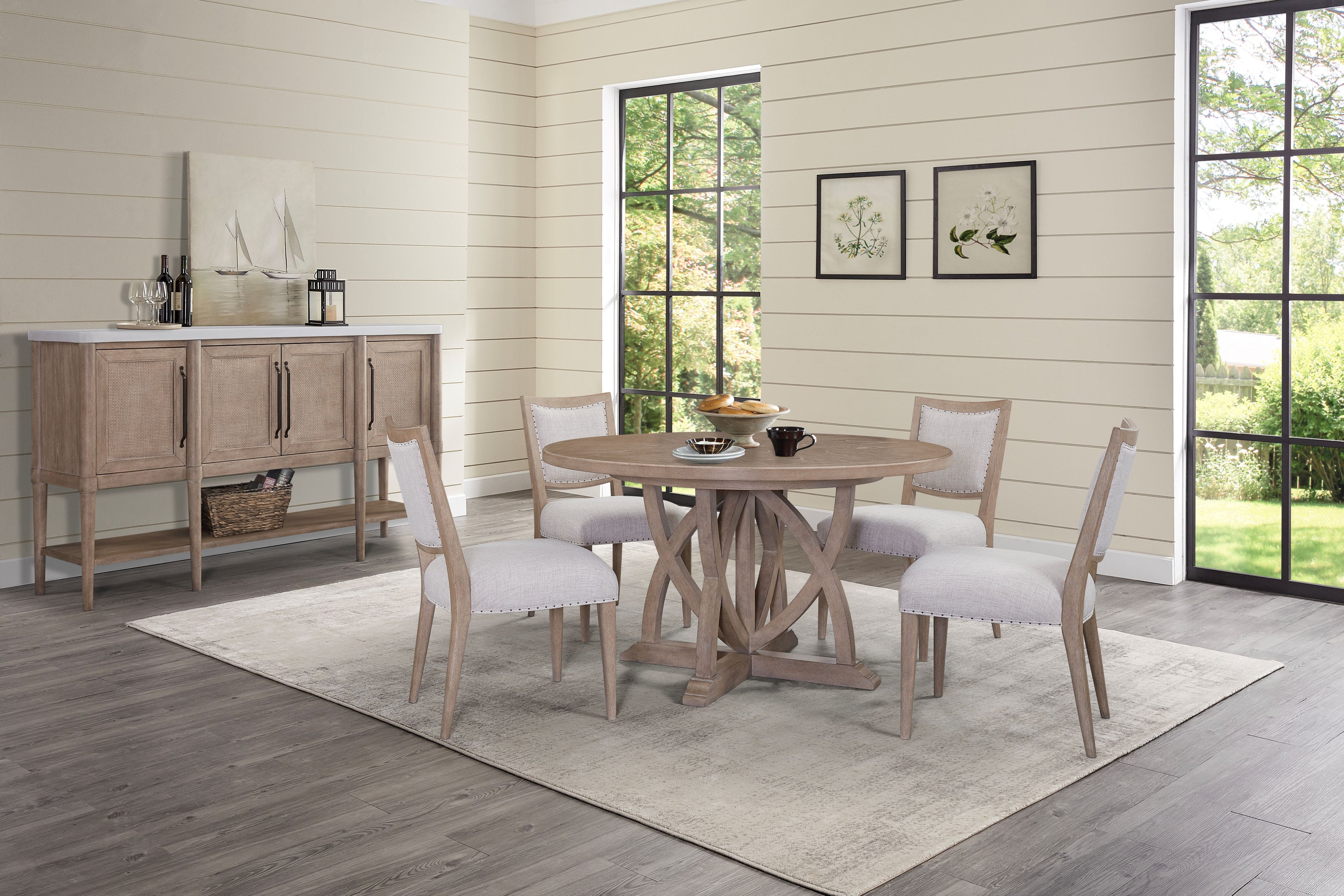 Oversized Side Dining Chair Set of 2