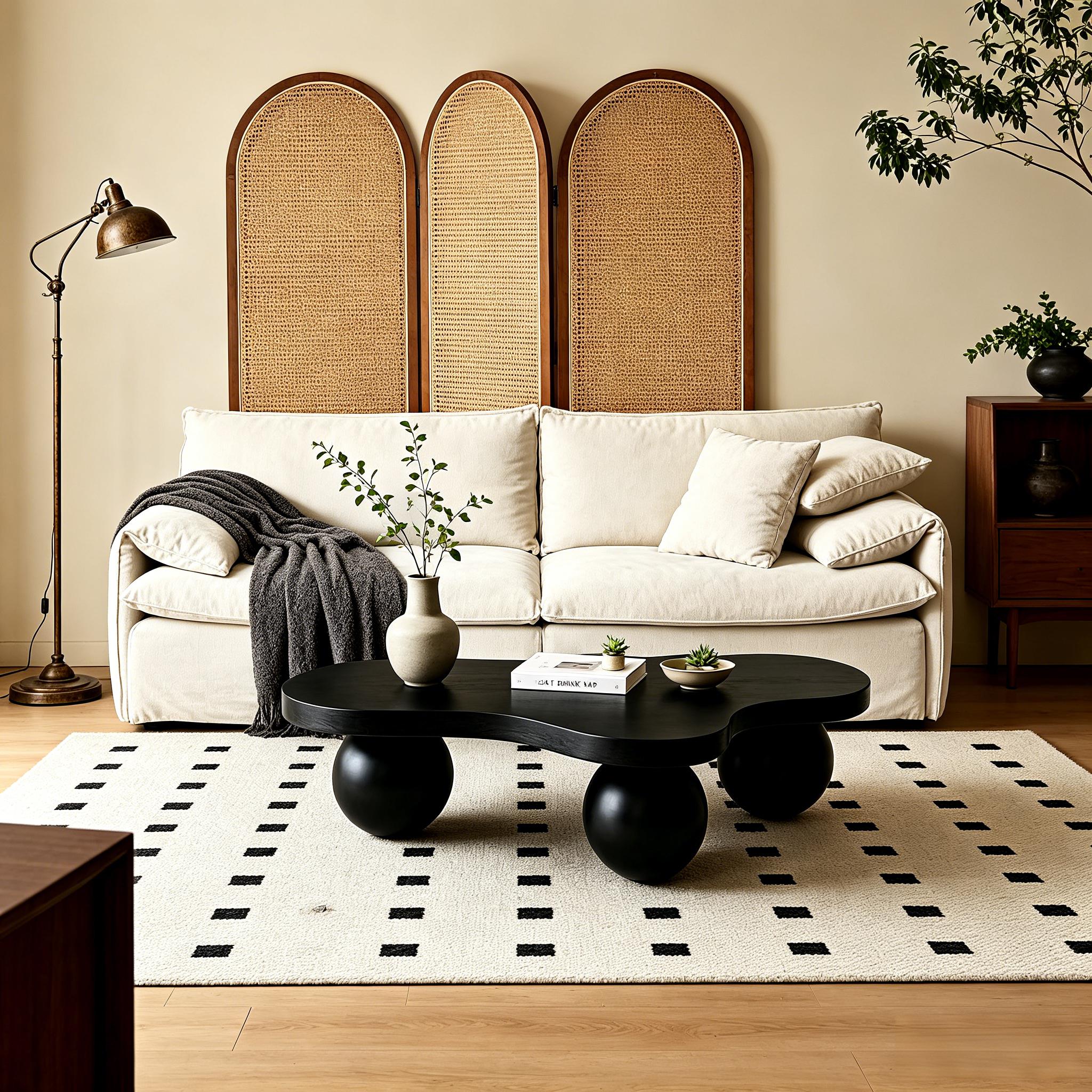 46" Cool Funky Unique Coffee Table