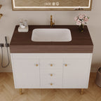 36 in Modern Free-standing Bathroom Vanity with Ceramic Sink & Ample Storage