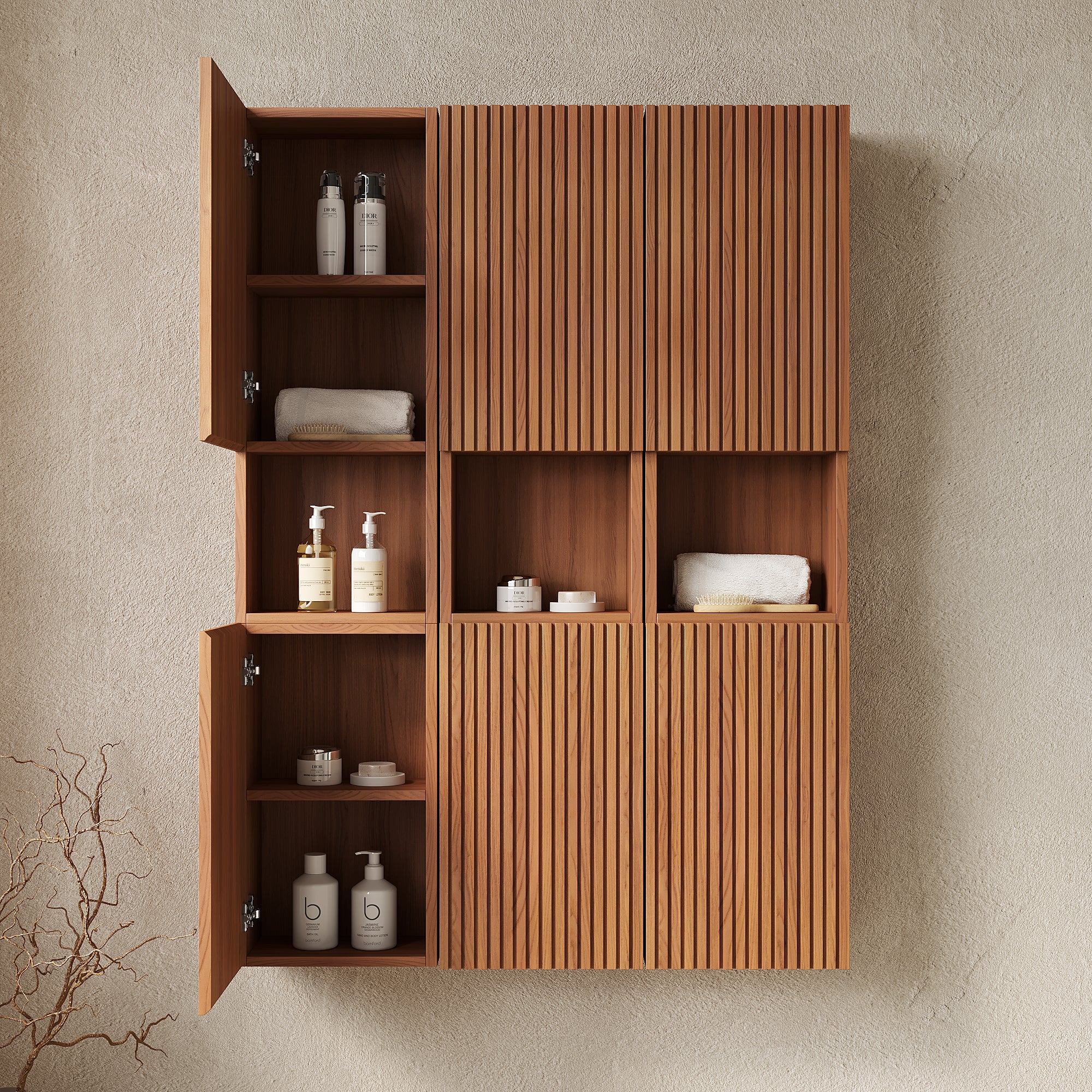 Mitch 41" Bathroom Wall Mounted Cabinet
