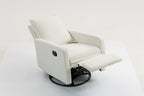 Short Plush Manual Button Armchair Sofa