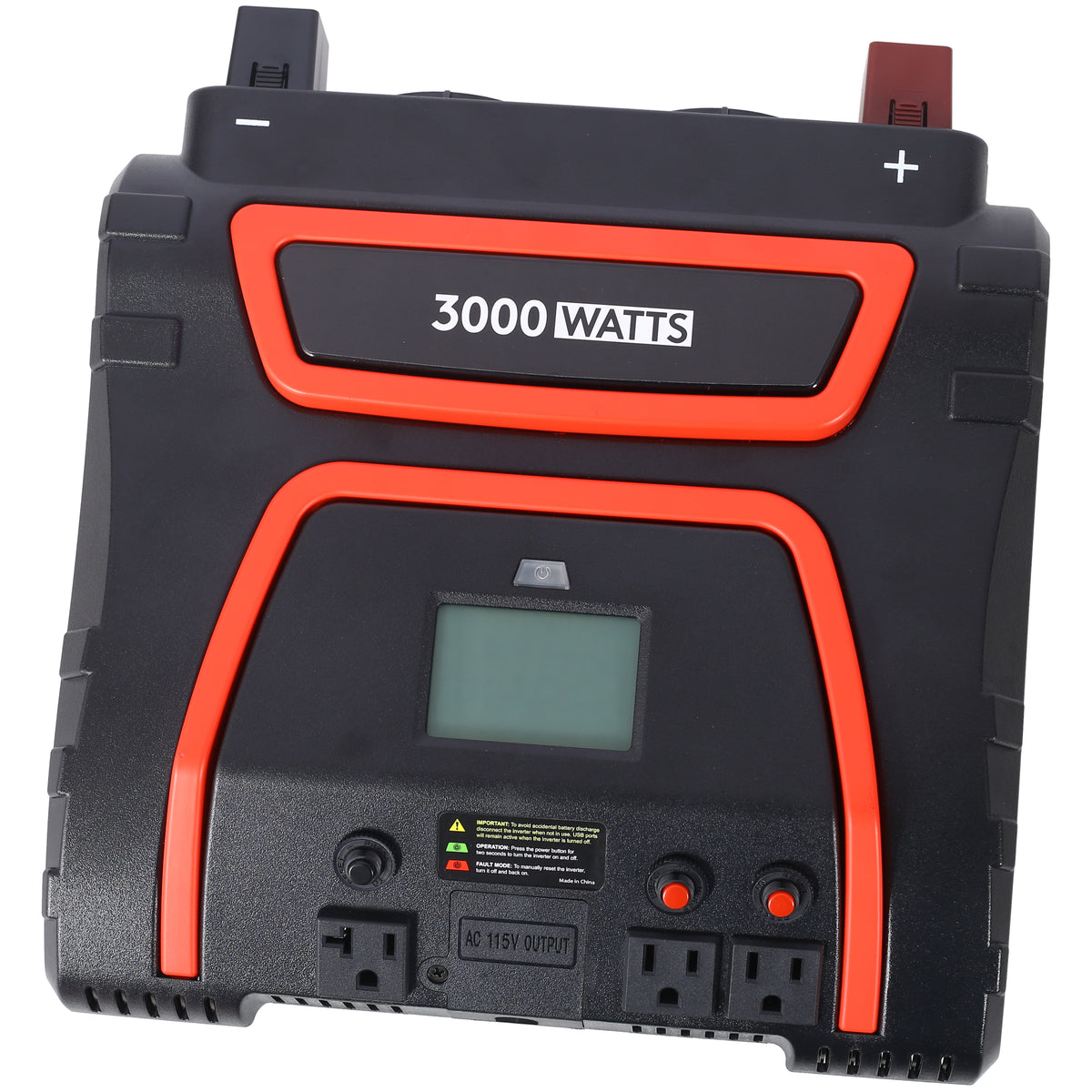 3000 Watts Power Inverter Modified Sine Wave Car LED Display