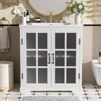 30" Modern Bathroom Vanity with Ceramic Sink