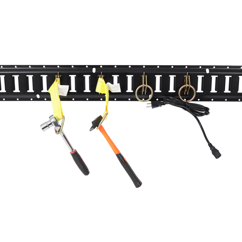8ft E Track Tie-Down Rail Kit (4 Pack)