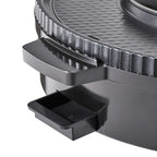 Hot Pot with Grill 1800W 2-in-1 Electric Smokeless Grill