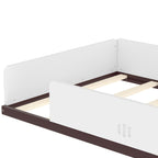 Twin Size Floor Bed with Car-Shape Design