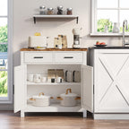 Kitchen Storage Cabinet - Modern Farmhouse Buffet