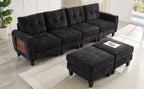 Modern Sectional Sofa 115" U-Shaped Sofa